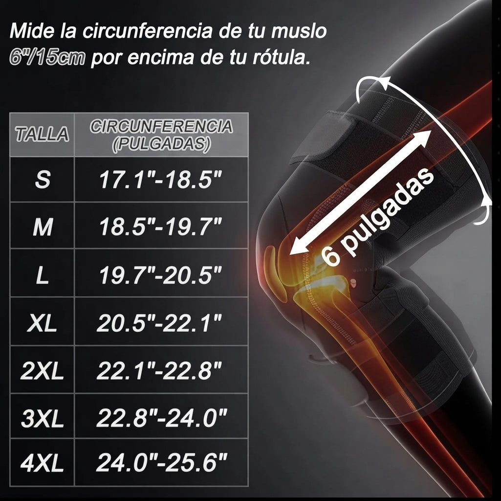 GetKnee™ Rodillera de Compresión Ortopédica.