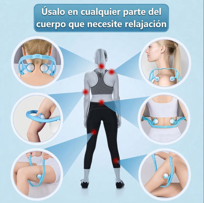 GetRelief™ Masajeador de Cuello de Doble Punto de Presión