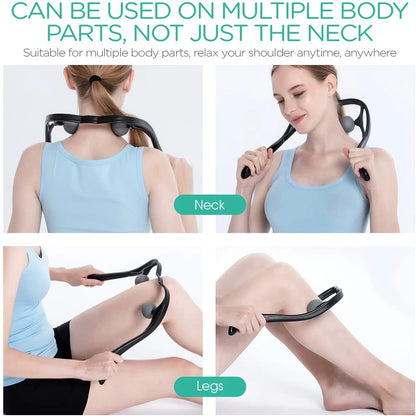 GetRelief™ Masajeador de Cuello de Doble Punto de Presión