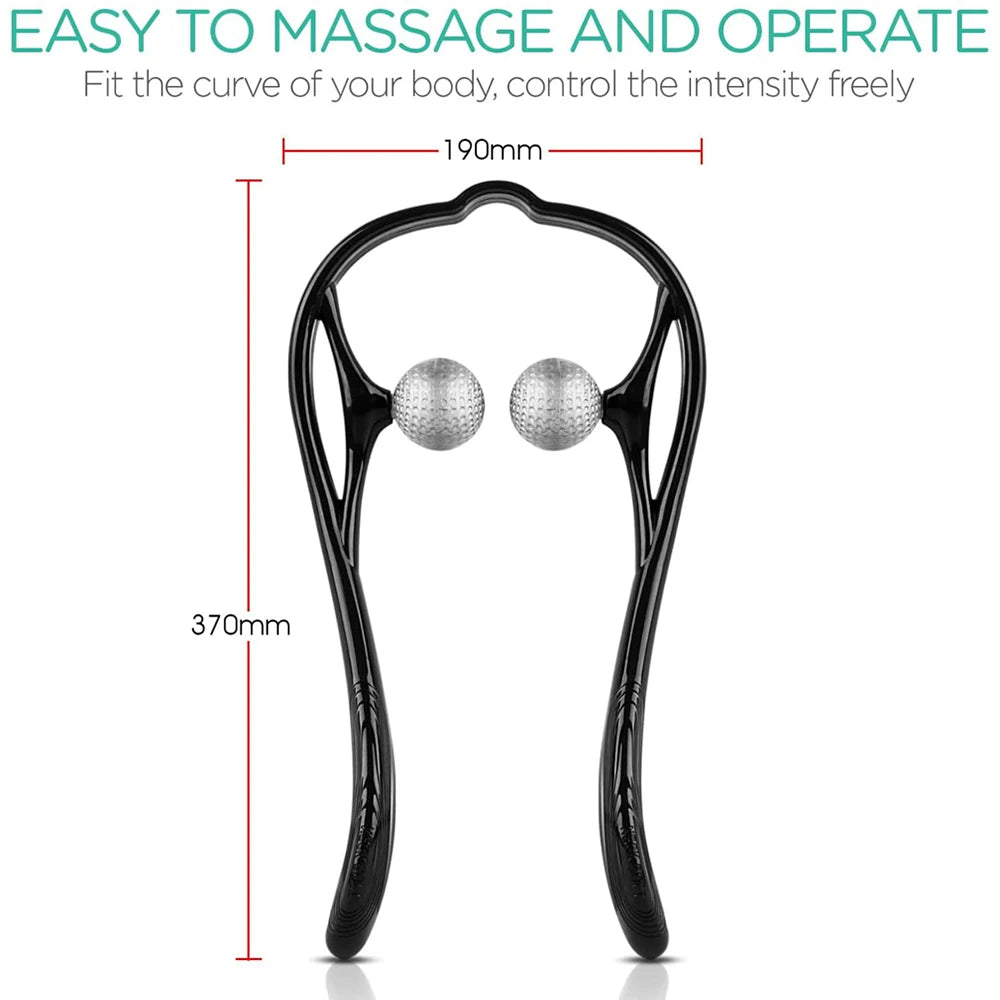 GetRelief™ Masajeador de Cuello de Doble Punto de Presión