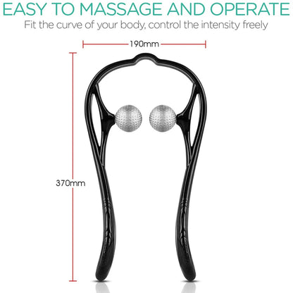 GetRelief™ Masajeador de Cuello de Doble Punto de Presión
